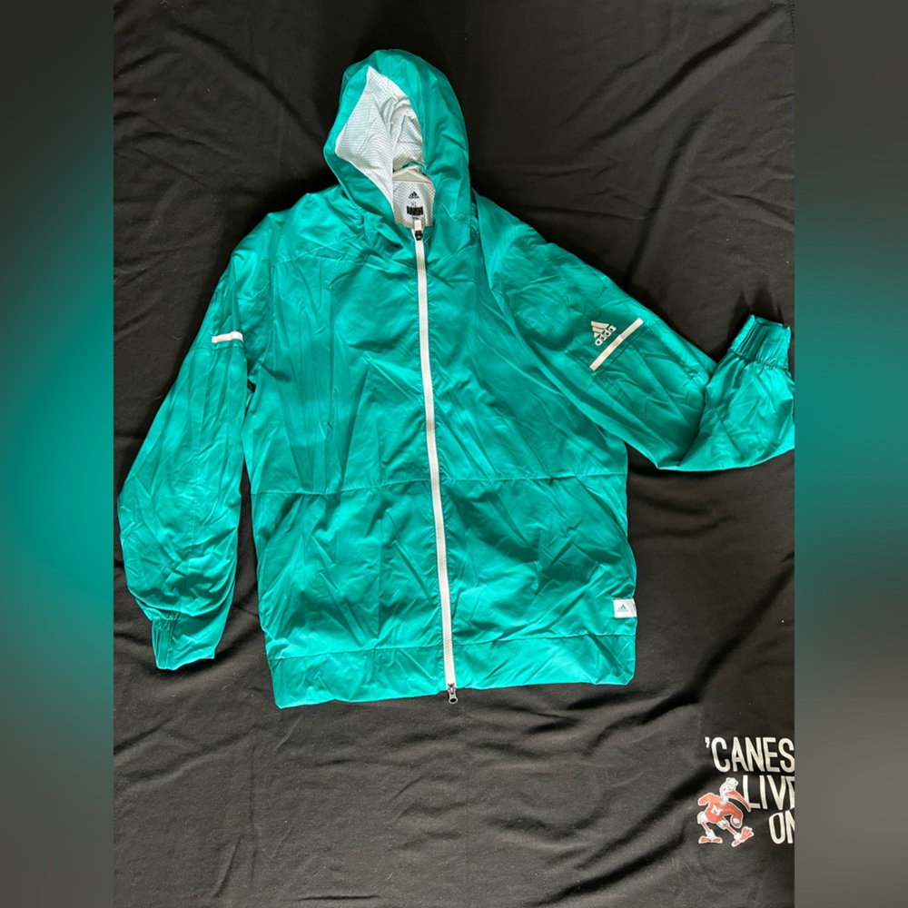 Official University Of Miami Adidas Parley Jacket